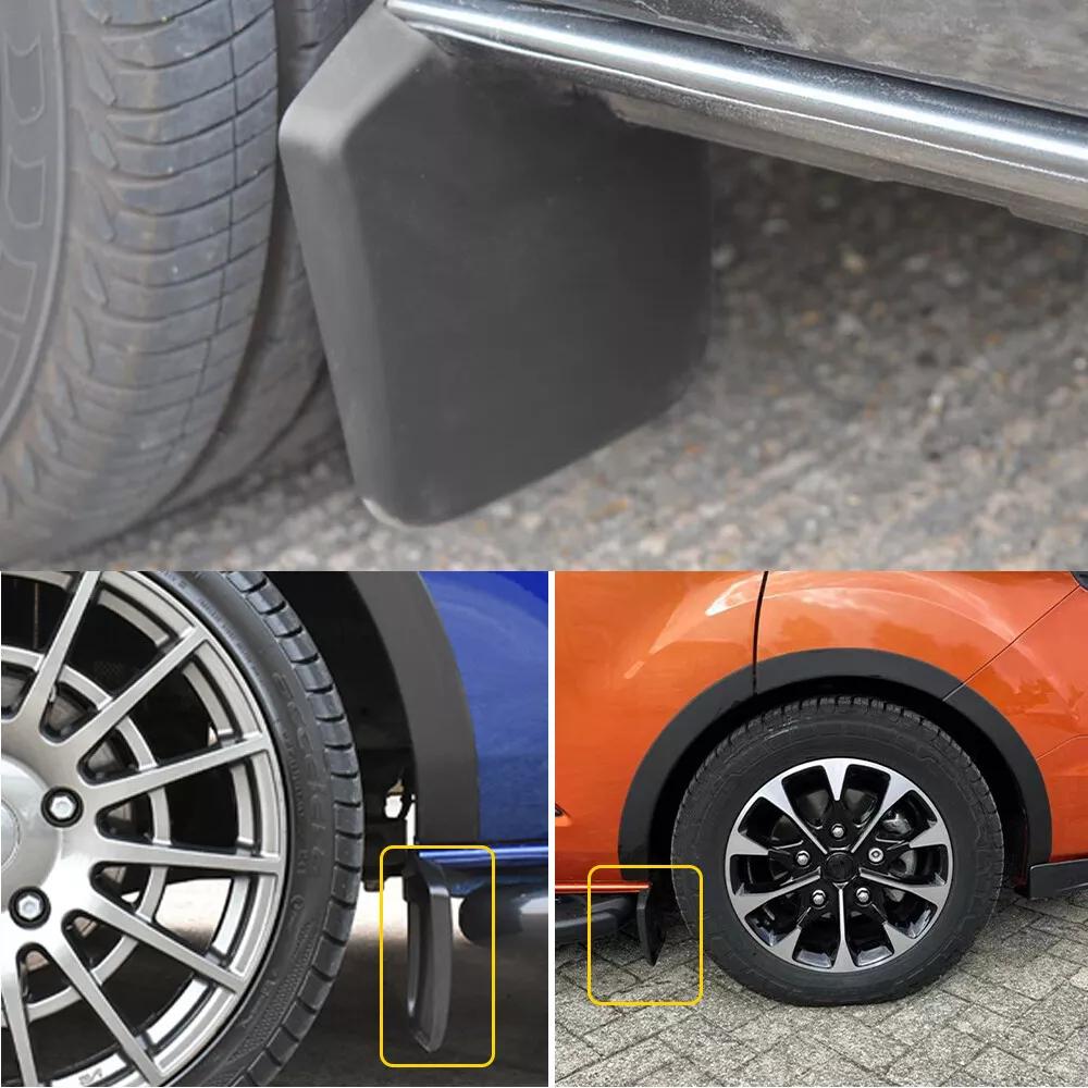 4PCS Mud Flap Splash Guards for Car Front & Rear Mudflaps Guards Set for Ford Transit Custom 2012 Onward 1915641 Car Accessories