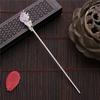 Inlaid Transparent Faux Crystal Hair Stick Vintage Chinese Style Hair Chopstick Hair Accessories