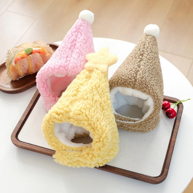 Pet circle, dog cat cat autumn and winter soft and comfortable warm New Year's Christmas scarf