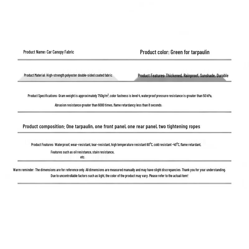Vehicle Tarpaulin & Protective Covers