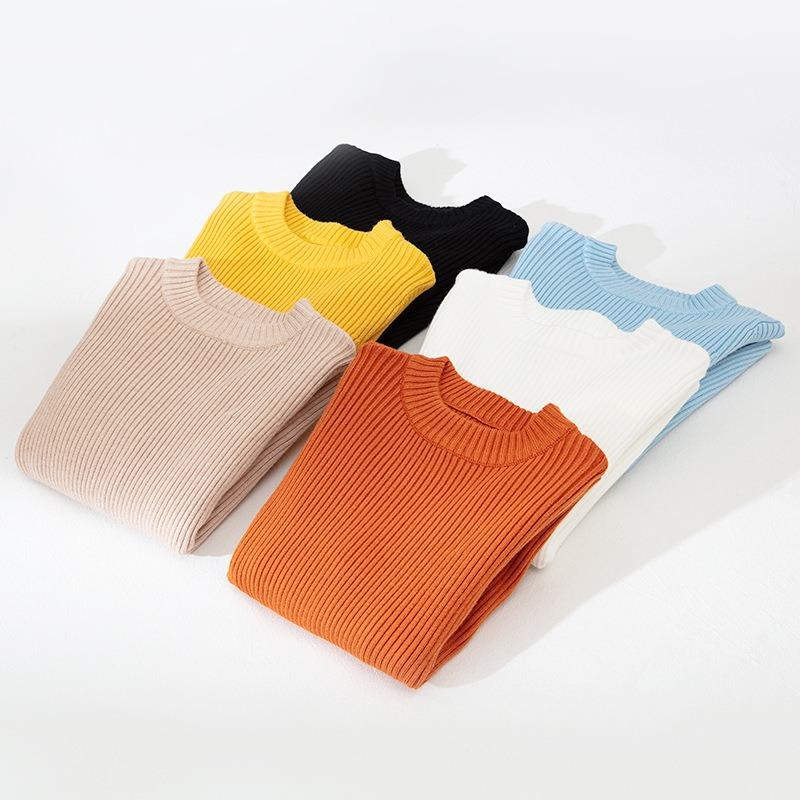 Sugari Copii Pulover Toamna Iarna Nou Decolteu Ocazional Adolescenți Băieți Fete Îmbrăcăminte tricotate Roz Albastru Pulovere pentru copii