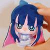 10cm Panty Stocking with Garterbelt Plushies Toys Keychain Anime Stocking Plush Dolls Cute Figure Panty Plush Stuffed Doll Gifts
