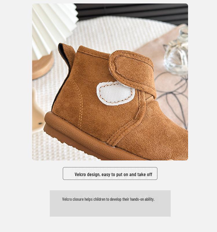 Retro Style Unisex Kids' Dr. Martens Winter Boots - New 2025 Baby & Toddler Snow Boots