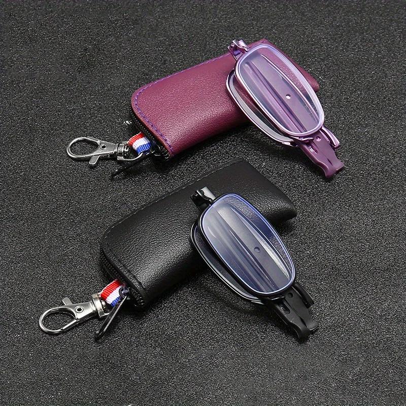 1.5 2.0 2.5 Ochelari pliabili telescopici pentru presbiopie Geantă portabilă Ochelari anti lumină albastră Ochelari de citit Bărbați Neutru