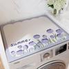 Waterproof Washing Machine Top Cover Fridge Dust Proof Waterproof Decorative Refrigerator for Washers Stove Microwave Oven Cover