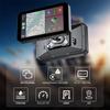 TPMS Auto OKYES Motorcycle Touch Waterproof Dustproof High Temperature Front Rear Bluetooth Automatic Brightness Voice Parking Split 64GB Memory Card