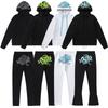 High Quality SynaWord American Loose Sweater Hoodie Sweatpants Y2K Men's and Women's Tide Couple Casual Suit Syna