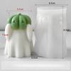 1PC Ghost Aromatherapy Candle Mold DIY Halloween Pumpkin Ghost Decoration Gypsum Ornament Mold