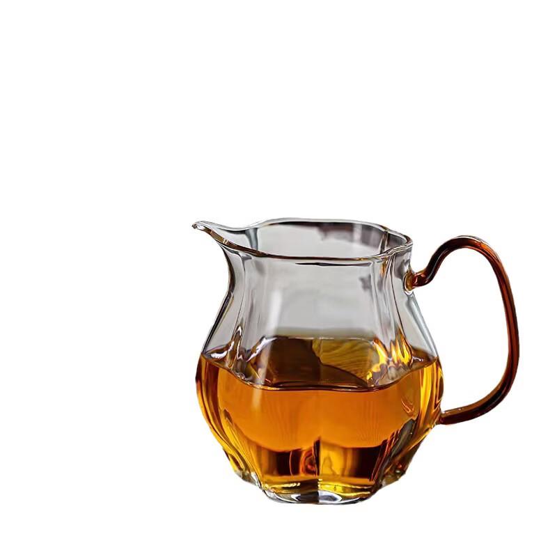 Japanese Style Fluted Glass Gongdao Cup