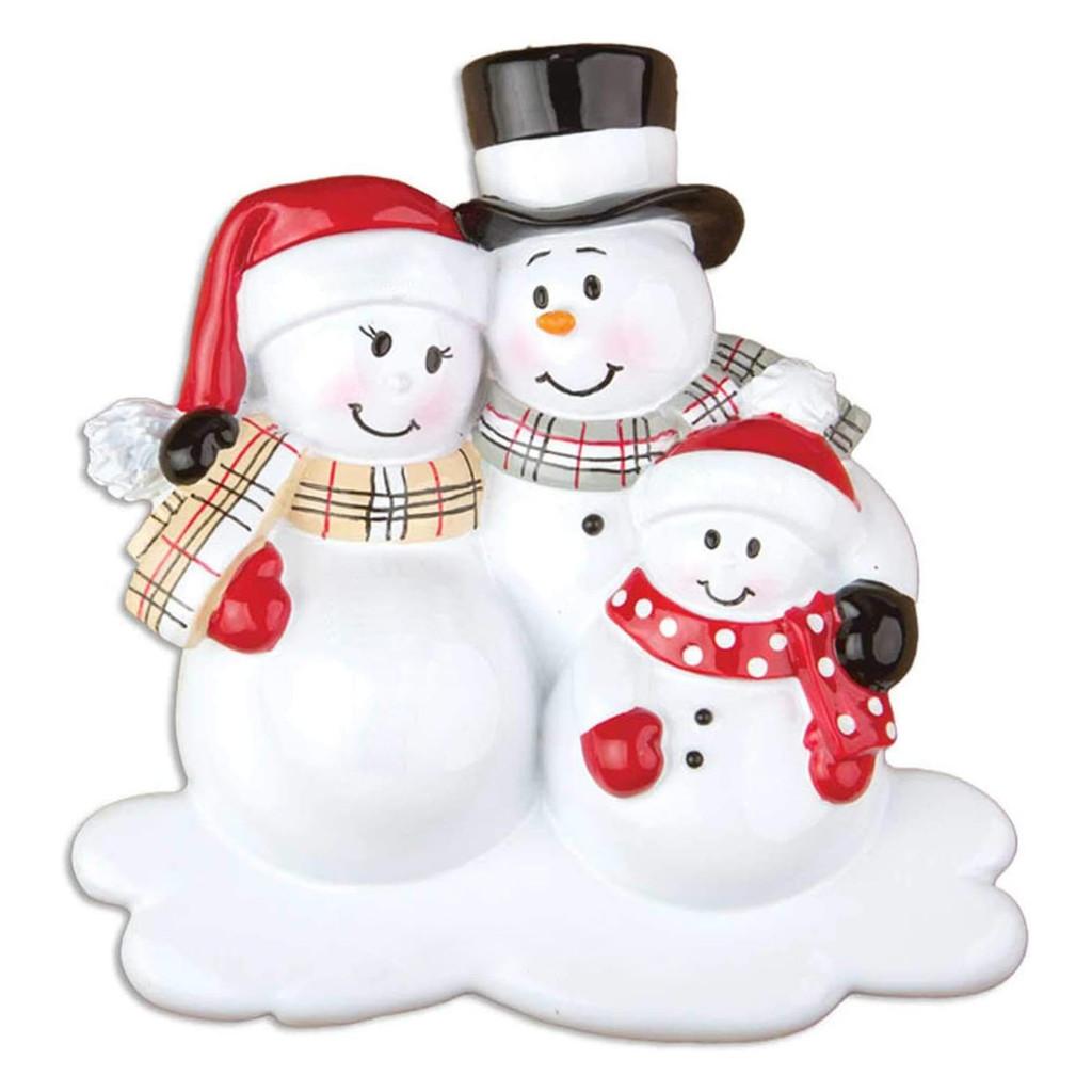 

Charming Diy Resin Snowman Family Ornaments For Festive Decor Christmas Three