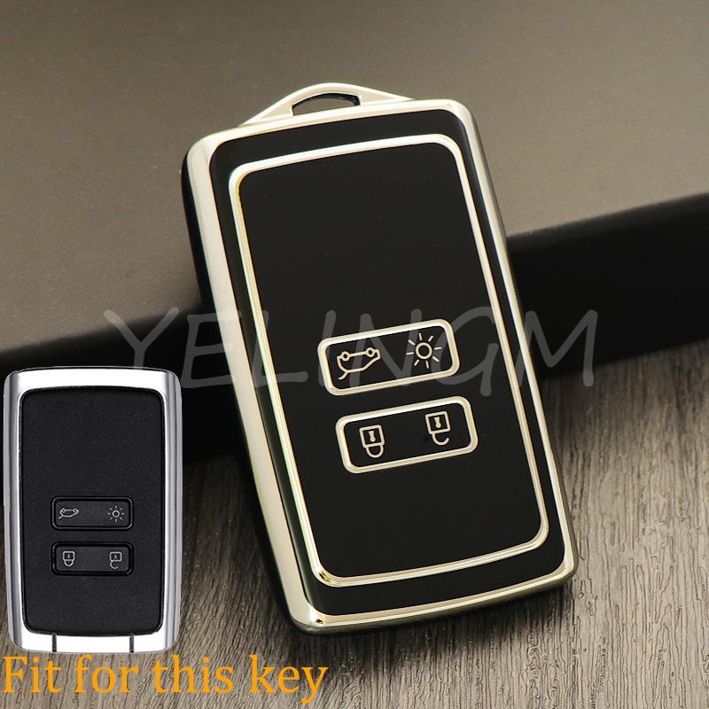 4 Button Car Key Case Cover For Renault Koleos Kadjar Scenic Megane Sandero Espace Clio Captur Kangoo Laguna Talisman Twingo