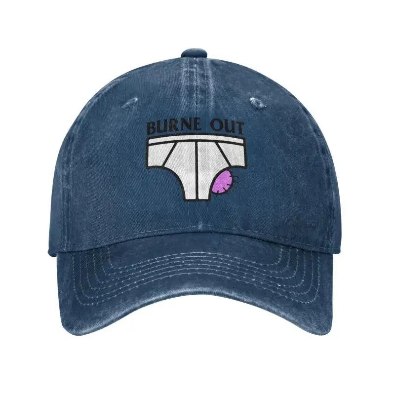 Custom Classic Cotton Burne Out Funny Quotes Baseball Cap for Men Women Breathable Dad Hat Sun Protection