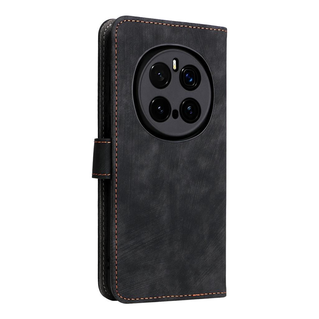 For Honor Magic7 Pro 5G Wallet Case RFID Blocking PU Leather Cover Stand View