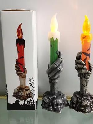 Hot Selling Halloween Skeletons Ghost Party Candles Pumpkin Party Happy Halloween Party Home Decorations