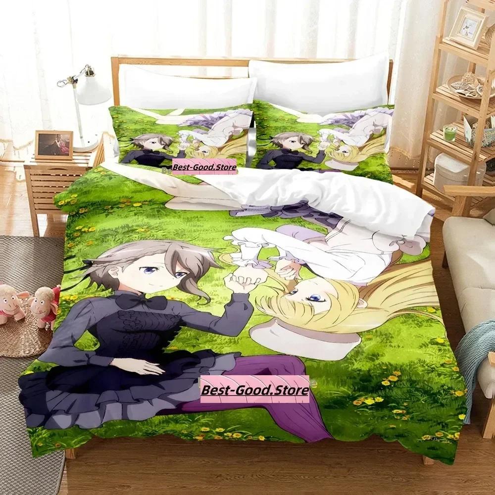 Princes Principal Beding Set Single Twin Ful Quen King-Sized Dimensionsd Dimensions Bed Linen Set Adult People Kid Bedrom Duvetcover Sets 3D Anime Bed