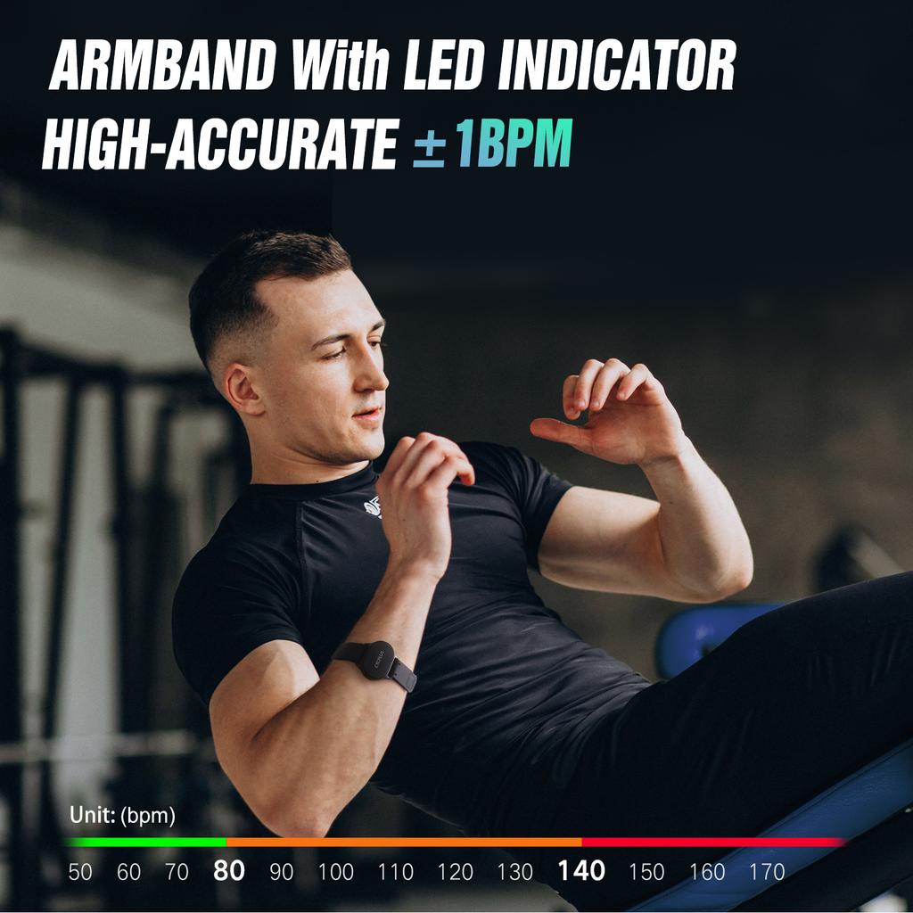 CYCPLUS H1 Armband Heart Rate Meter Bluetooth 4.0 ANT + Monitor Waterproof Bicycle Accessories