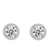 5628 Earring Clip with Colorful Zircon Stone Brass Material for Women