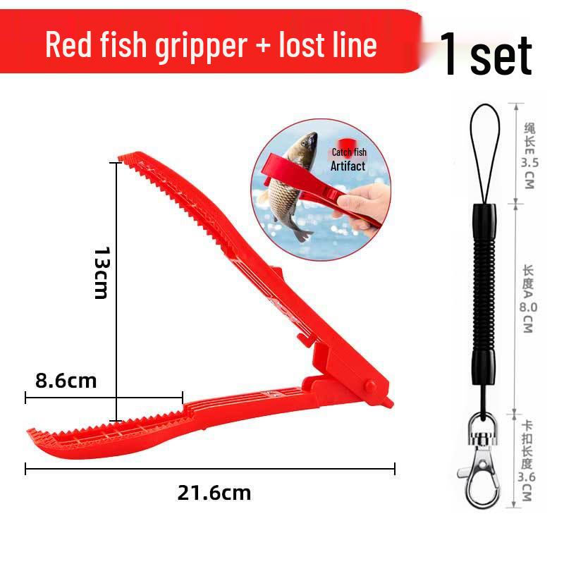 Multi-functional Non-slip Fish Controller: Pliers, Gripper, Remover Clip