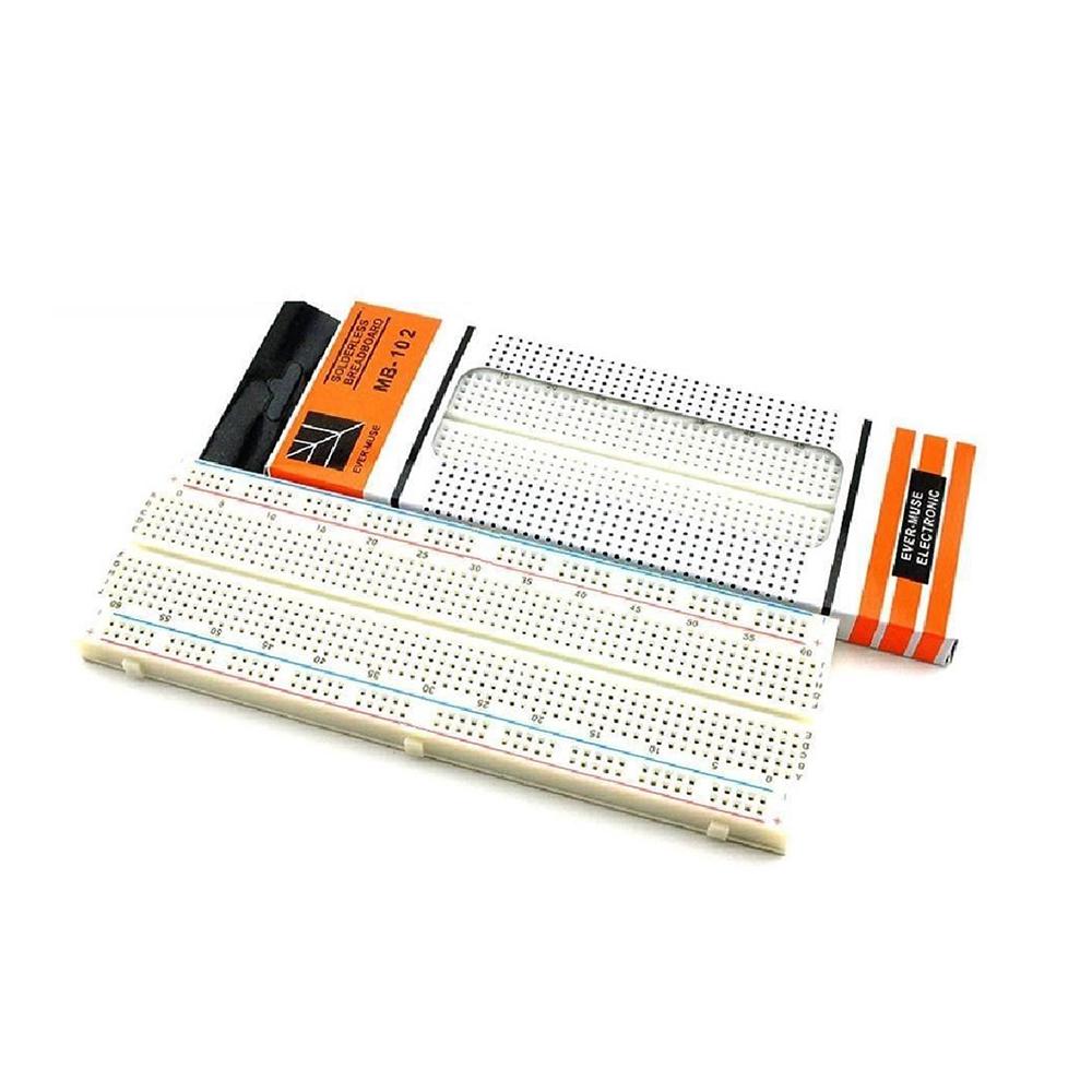 Solderless MB-102 MB102 Breadboard 830 Tie Point PCB BreadBoard For Arduino
