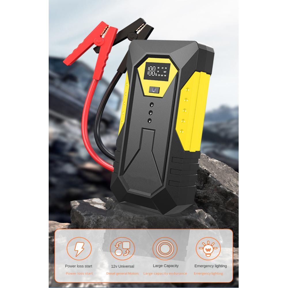Multifunkční napájecí zdroj pro nouzové startování do auta startovací startér pro auto a motocykl startovací napájecí zdroj