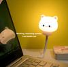 USB Night Light LED Cute Cartoon Night Lamp Bear Chick Kitten for Baby Kid Bedroom Decoration Bedside Lamp