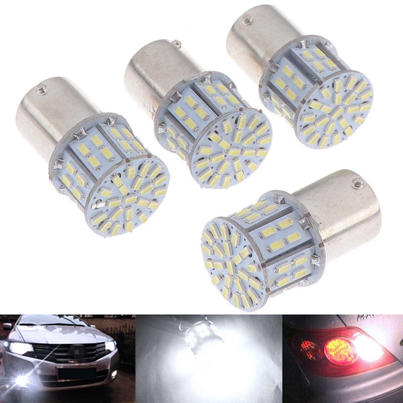 

4X 1156 Ba15S 50Smd 3014 светодиодные сменные лампы для салона автомобиля, автофургона, кемпера