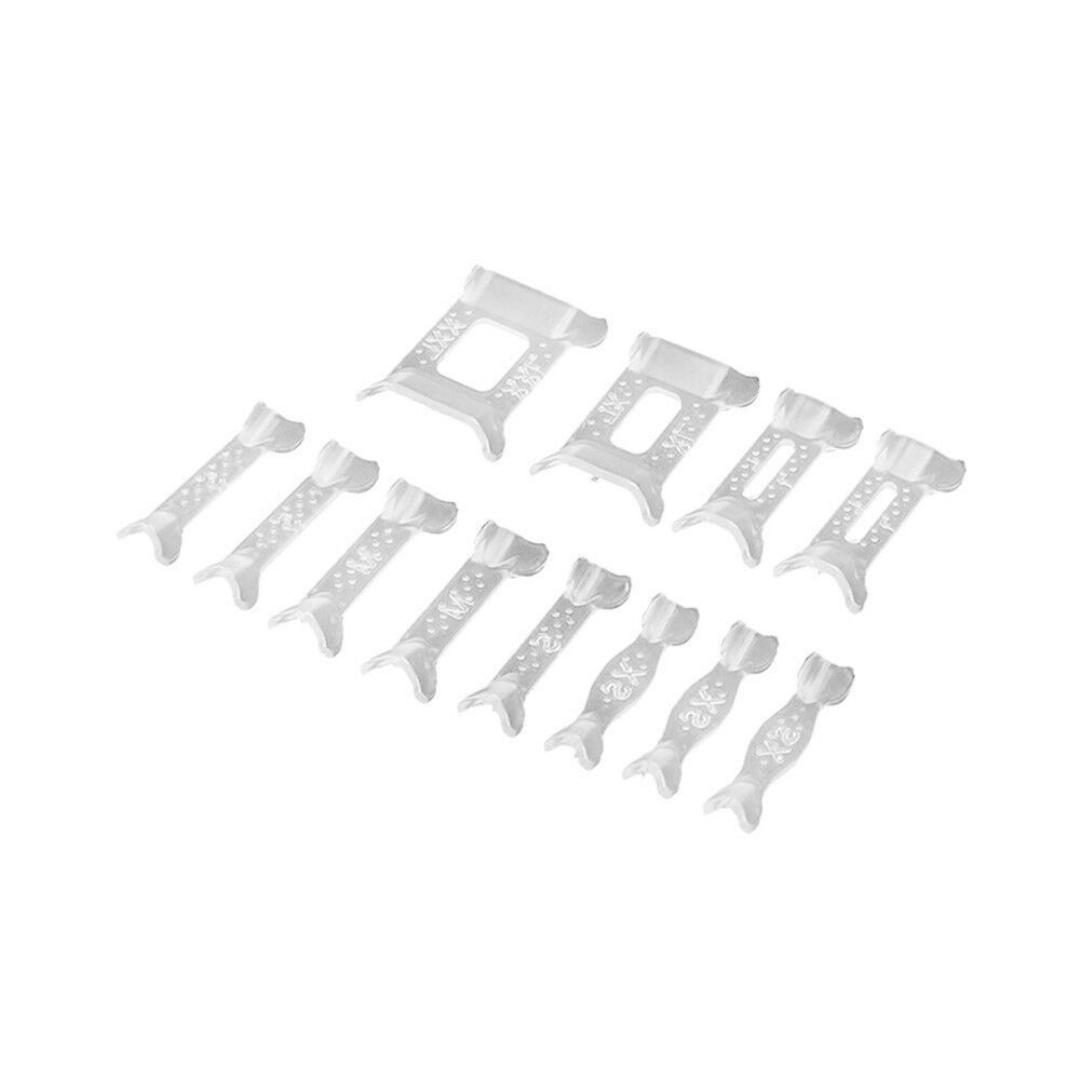 

12 шт. Подушечка для регулировки кольца Невидимая прозрачная пластиковая внутренняя наклейка Противоскользящий артефакт для уменьшения кольца Фиксированный регулятор форма