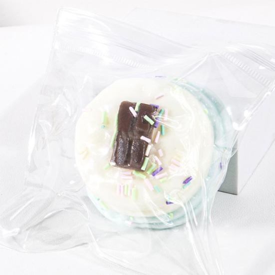Relief Souffle Squeeze Toy Simulated Chocolate Bread Cheese Cake Sensory Toy Simulated