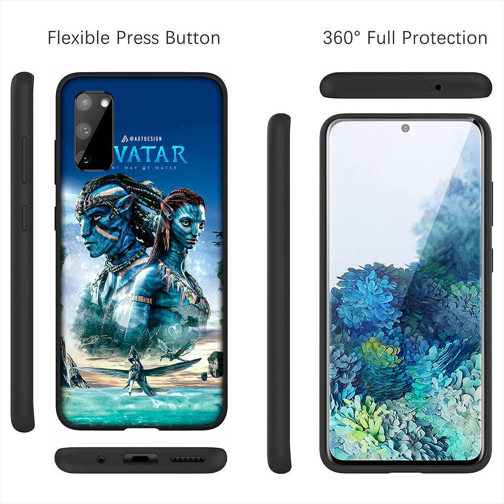 for Samsung Galaxy S25 S24 S23 S22 Ultra FE Plus A17 A37 A57 A56 A55 A06 A16 A15 A36 A26 A35 A05 A25 A54 Phone Case Kawaii Avatars The Way of Water