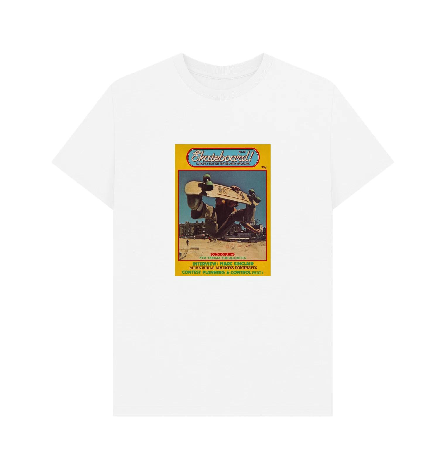 

PREMIUM OFFICIAL Skateboard! Magazine Skateboard Magazine White T-Shirt S