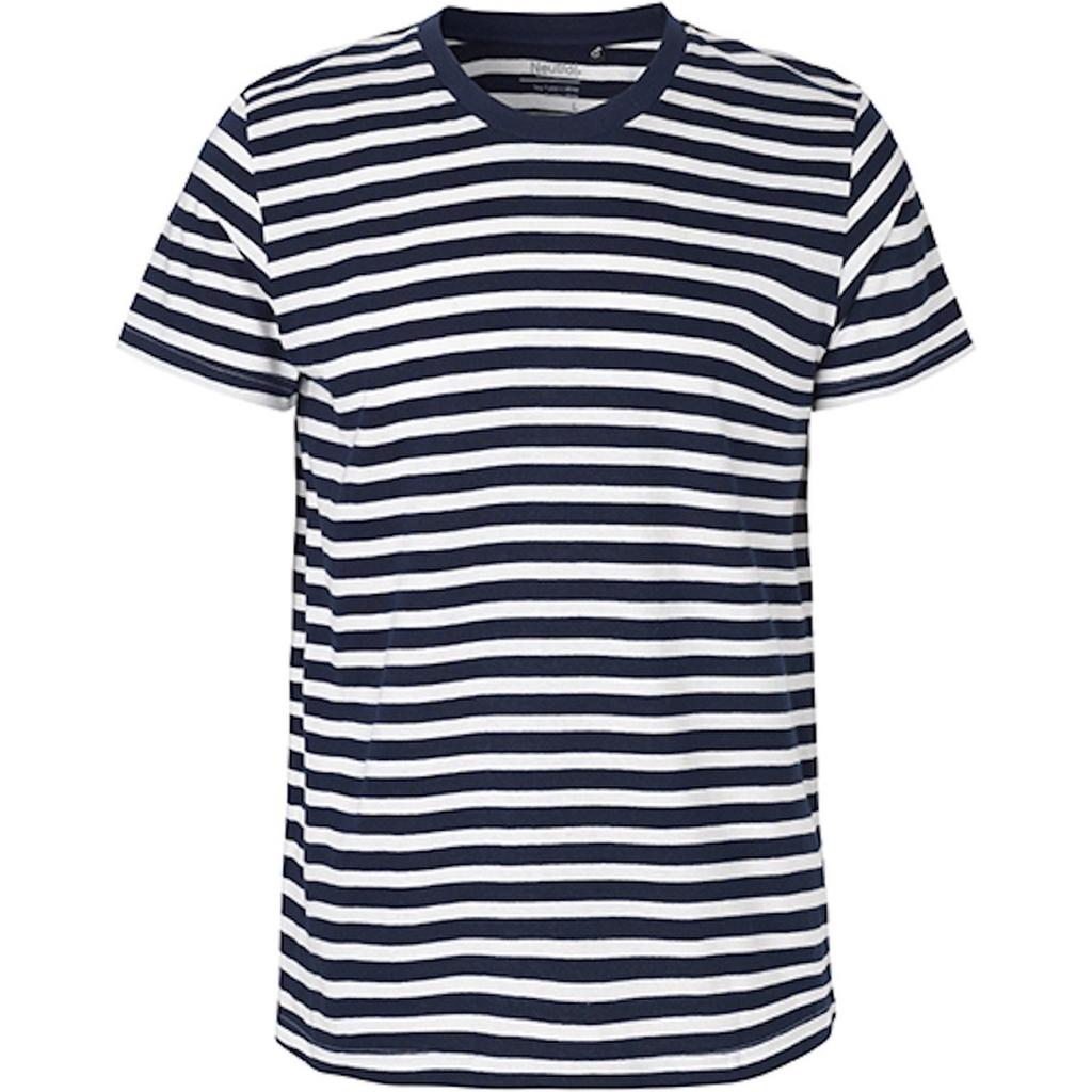 Neutral Mens Striped Regular T-Shirt