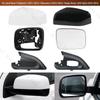 Para Land Rover Freelander 2 2011-2015 / Discovery 4 2010-2013 / Range Rover L322 Sport 2010-2013 Marco de la Cubierta del Espejo Lateral Lente