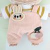 2piece Cute Pink Doll Clothes Set For Dress Up Dolls Accessories P Doll Clothes For Doll