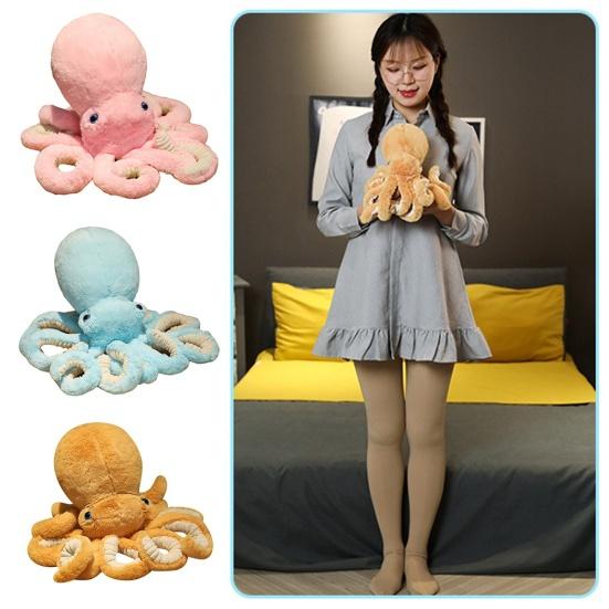 Kid Lovely Simulation Octopus Stuffed Doll Soft Plush Toy Home Decor Girl Gift