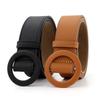 Stylish Pu Women's Waist Belt With Smooth Buckle For Fashionable Casual Look In Five Colors
