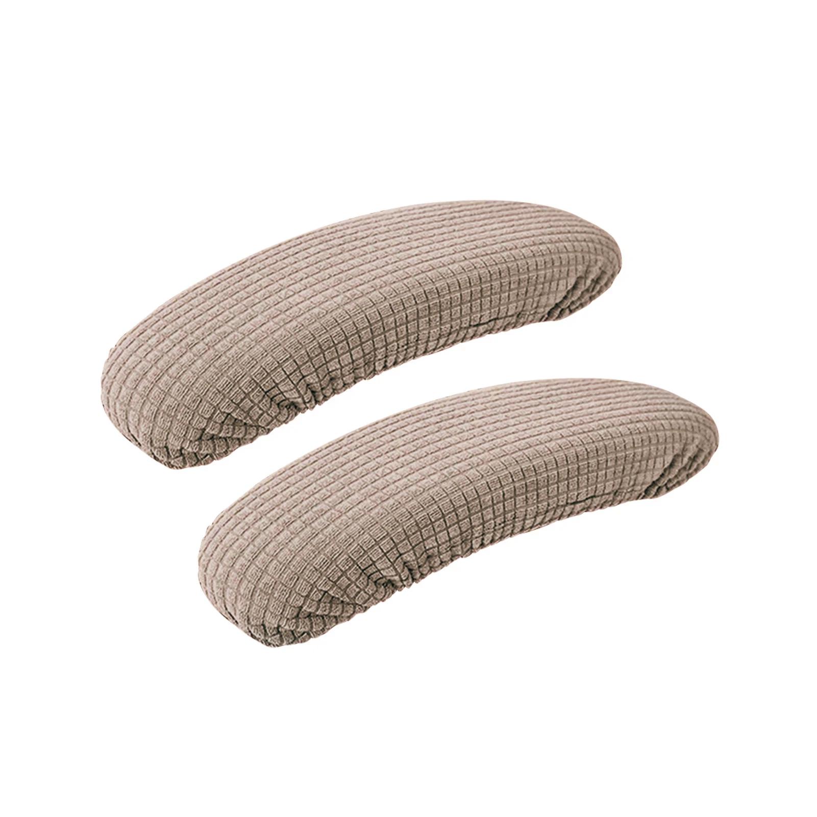

1pair Office Chair Armrest Cover Removable Elastic Washable Waterproof Fabric Elastic Half Pack for Office Chair Armrest Cheap 42x13cm хакі