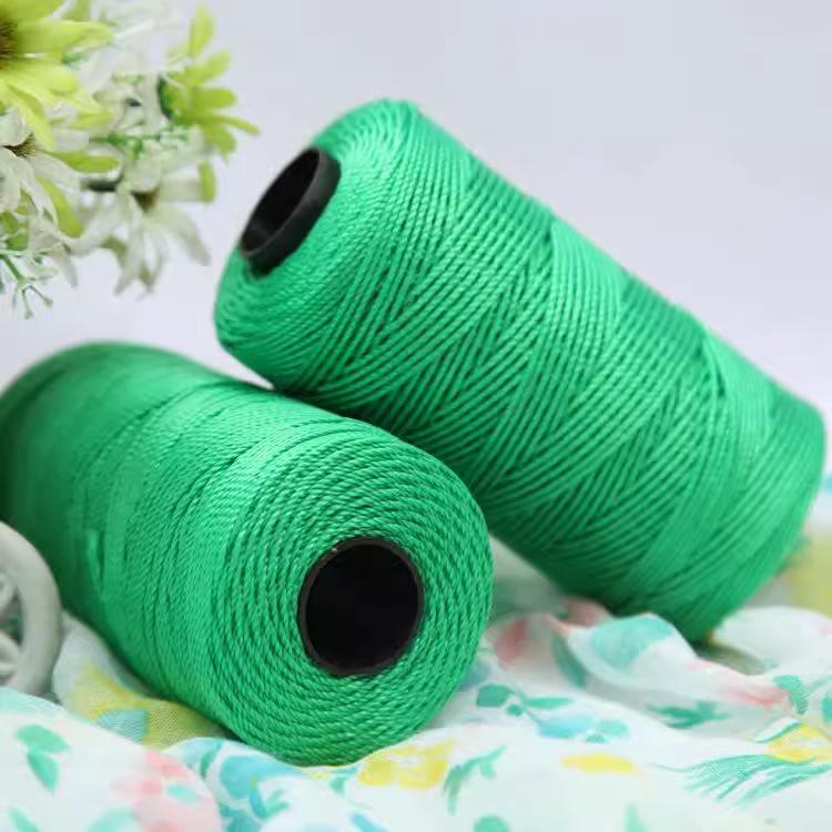 Ice Silk Bright Yarn for Handmade Knitting: Crochet Bags, Hats, Car Seat Cushions, Cup Holders, and Slippers.