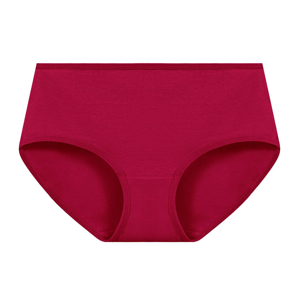 

Женские трусики с низкой и средней посадкой, высокоэластичное женское нижнее белье, удобная хлопковая промежность #JS830 M бордовый