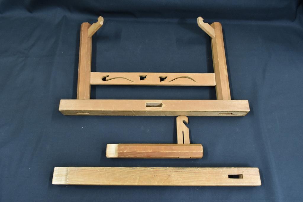 Vintage Japanese Wooden Wadaiko Drum Shime Daiko Taiko with Stand & Stick, As-is