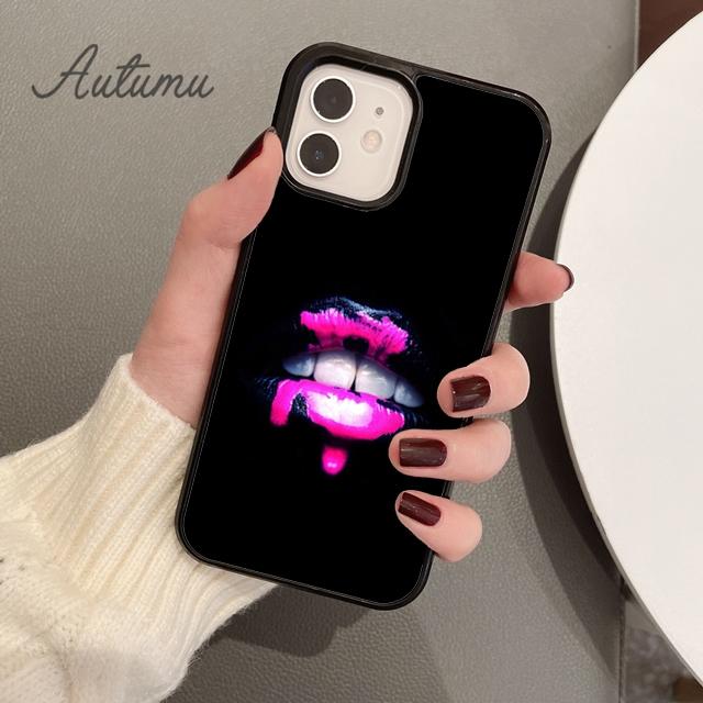 

Чехол для телефона Woman Sexy Lips Heart для iPhone 11 12 13 14 Pro Max mini X XR XS SE 2020 5 6S 7 8 Plus Samsung Galaxy S21 S22 iPhone 14plus
