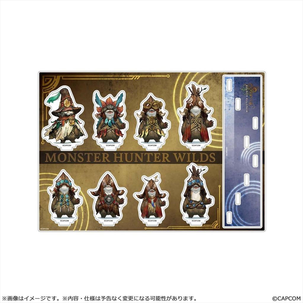 Capcom Monster Hunter Wilds Acrylic Lurou H148 x W210 x PMMA Stand, Set, Approx. D3mm,