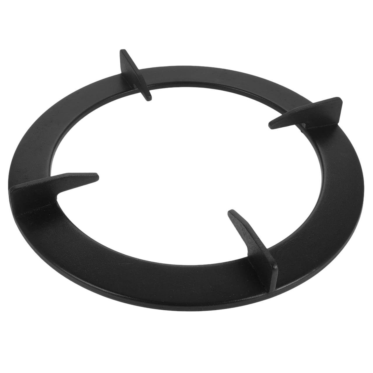 

DOITOOL Gas Stovetop Trivet, Cast Iron Pot Holder with Non-Slip 9.1-Inch Square Wok Rack, Kitchen Cooking Pot Support Stand