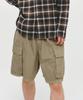 INTEMPOMOOD Tactical Banding Cargo Shorts_Beige