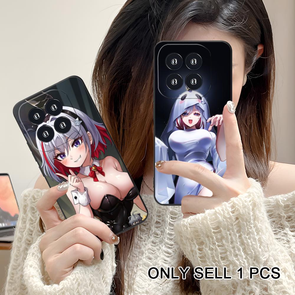 HSR Topaz Matte TPU Mobile Phone Case for Xiaomi 15 14 13 12 Mi 11 T Ultra Lite Pro S X 5G Colorful Printing Cover