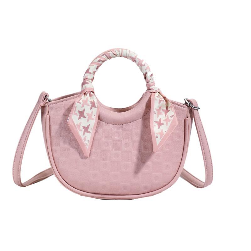 Summer new niche crescent moon handbag women's fashion versatile trend high-grade texture shoulder messenger bag