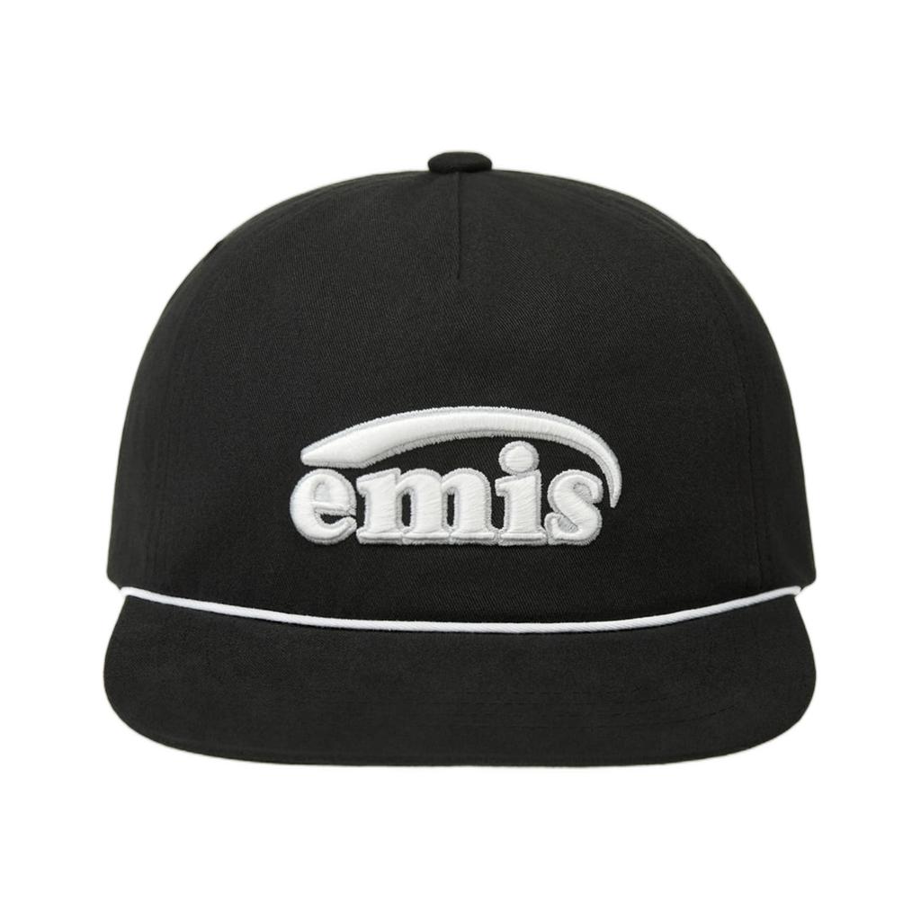 EMIS New Logo Cotton Trucker Hat Black