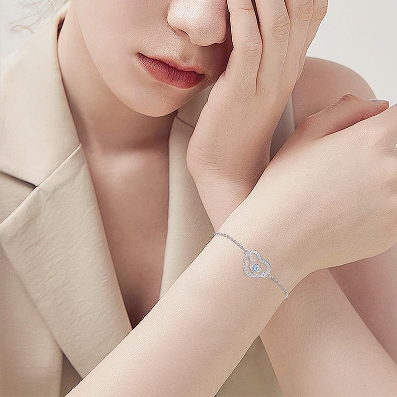 Barbie Bright loving temperament, cold style, high-end sense, niche and versatile, alloy bracelet, women's style ZJYSL-HJ-016