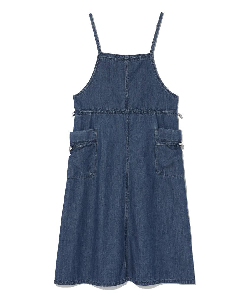 DISTN9NE Women'S Utility Strap Dress Lq2Of211_Indigo