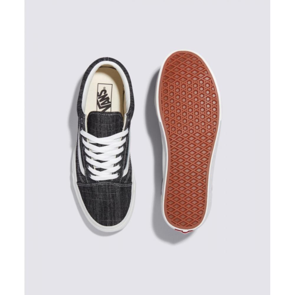 Vans Old School    Threaded Denim  Black White Vn000cr5y281