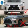 Front Fog Foglight Lamp Lights Frame Decoration Cover Trim For Lexus RX 300 450h   ABS Chrome Accessories Exterior Refit